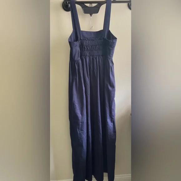 MIKOH Atoll Dress in Aquarium Navy Blue Size 2 Medium/Large Like new - Picture 2 of 3